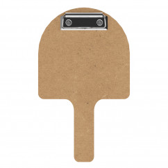 Pizza Paddle Check Presenter - MDF